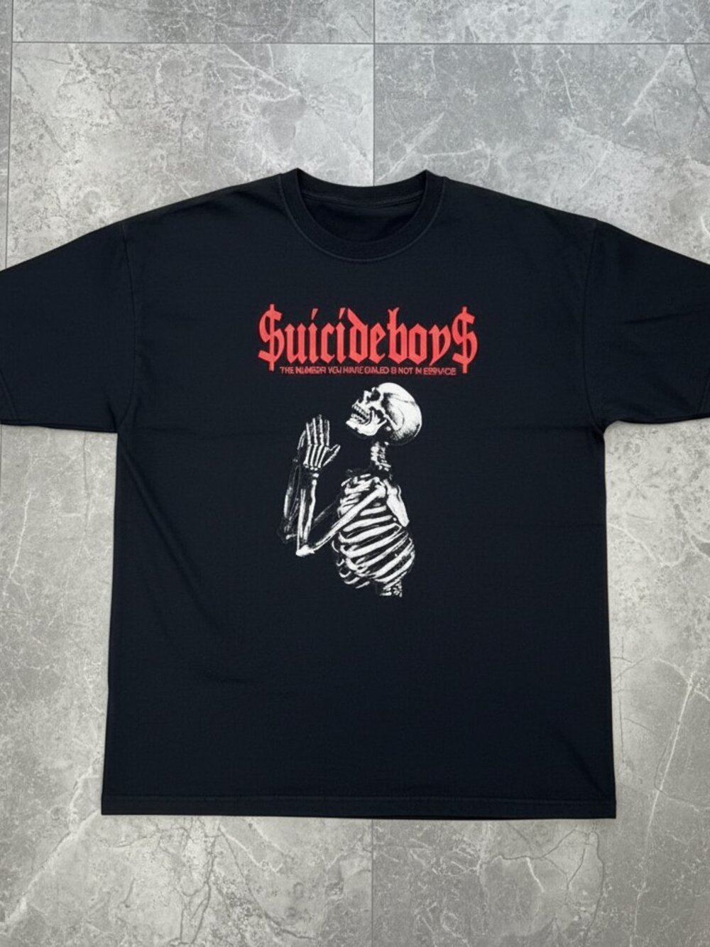 Suicideboys Skeleton Graphic T-Shirt | Dark Aesthetic Streetwear Tee